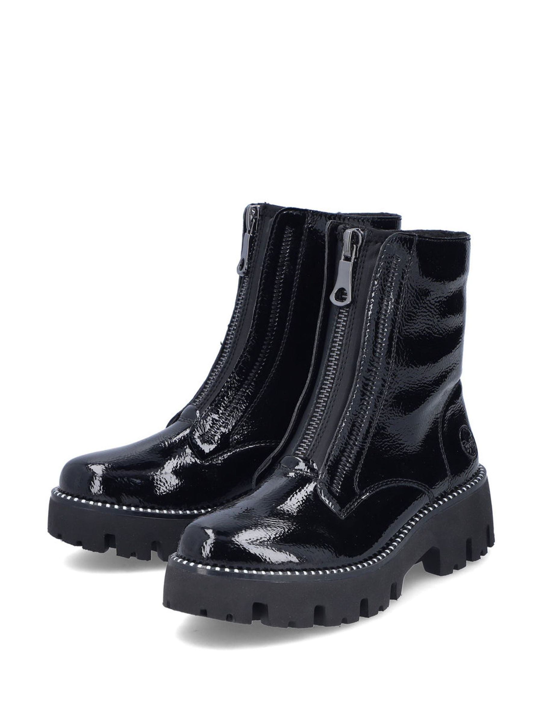 Black zip up boots womens new arrivals