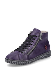 Rieker Womens Green Casual Ankle Boots - Image 5 of 11