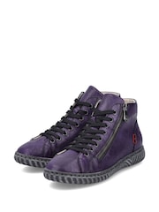 Rieker Womens Green Casual Ankle Boots - Image 6 of 11