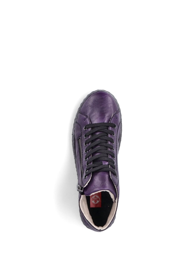 Rieker Womens Green Casual Ankle Boots - Image 8 of 11