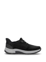 Czarny - Rieker Mens Ready To Go "Hands Free" Casual Shoes - Image 2 of 10