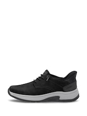 Czarny - Rieker Mens Ready To Go "Hands Free" Casual Shoes - Image 3 of 10