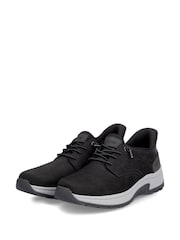 Czarny - Rieker Mens Ready To Go "Hands Free" Casual Shoes - Image 4 of 10