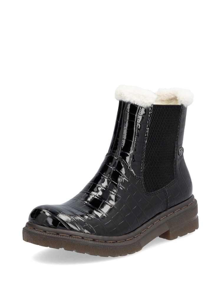 Rieker Womens Chelsea Boots - Image 4 of 10