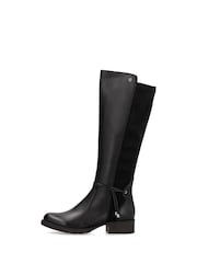 Rieker Womens Knee High Black Boots - Image 3 of 10