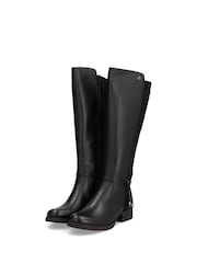 Rieker Womens Knee High Black Boots - Image 5 of 10