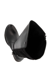 Rieker Womens Knee High Black Boots - Image 6 of 10