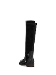 Rieker Womens Knee High Black Boots - Image 8 of 10