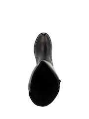 Rieker Womens Knee High Black Boots - Image 9 of 10