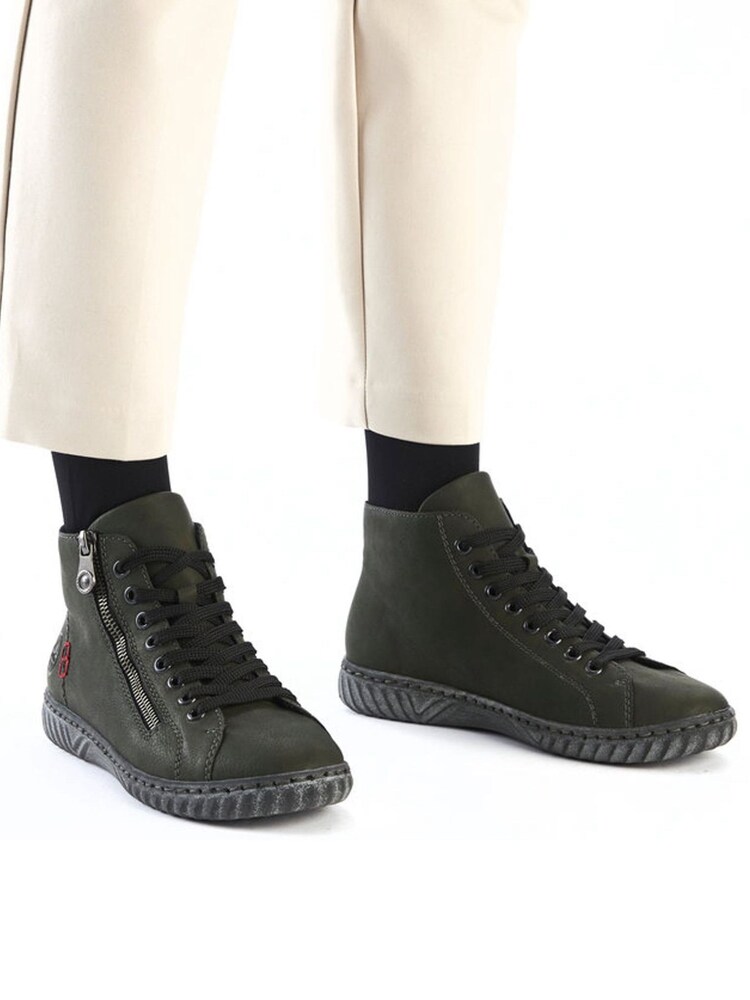 Rieker Womens Green Casual Ankle Boots - Image 1 of 11