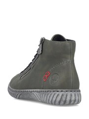 Rieker Womens Green Casual Ankle Boots - Image 4 of 11