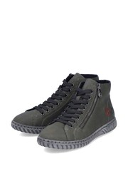 Rieker Womens Green Casual Ankle Boots - Image 9 of 11