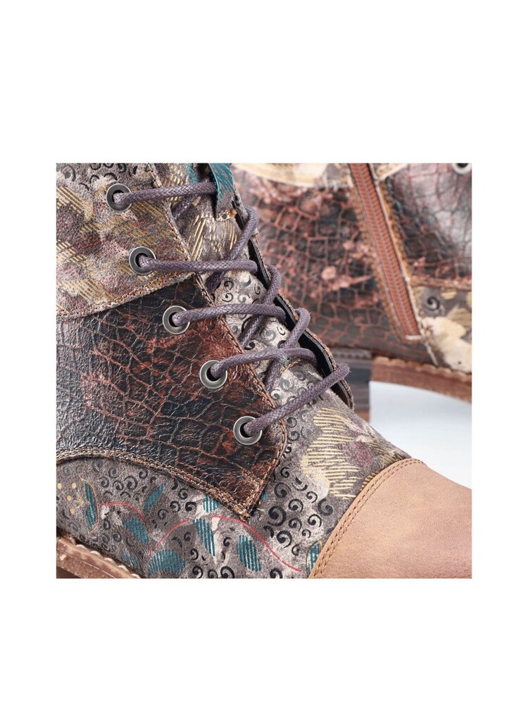 Rieker Womens Print-Stiefeletten, Natur - Bild 11 von 11