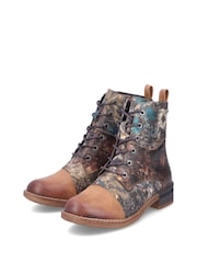 Rieker Womens Print-Stiefeletten, Natur - Bild 6 von 11