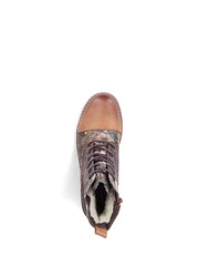 Rieker Womens Print-Stiefeletten, Natur - Bild 9 von 11