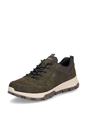 Rieker Mens Green Water Resistant Walking Shoes - Image 10 of 10