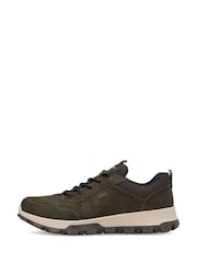 Rieker Mens Green Water Resistant Walking Shoes - Image 3 of 10
