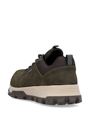 Rieker Mens Green Water Resistant Walking Shoes - Image 9 of 10