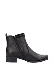 Rieker Женские черные ботинки Smart Ankle - Image 2 of 10
