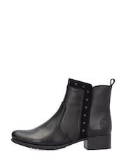 Rieker Женские черные ботинки Smart Ankle - Image 3 of 10
