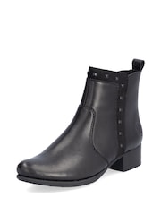 Rieker Женские черные ботинки Smart Ankle - Image 4 of 10