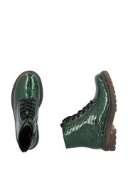 Rieker Womens Green Military Boots - Image 5 of 10