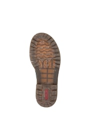 Rieker Womens Green Military Boots - Image 7 of 10
