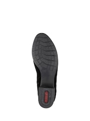 Rieker Womens Knee Length Smart Black Boots - Image 10 of 10