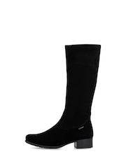 Rieker Womens Knee Length Smart Black Boots - Image 3 of 10