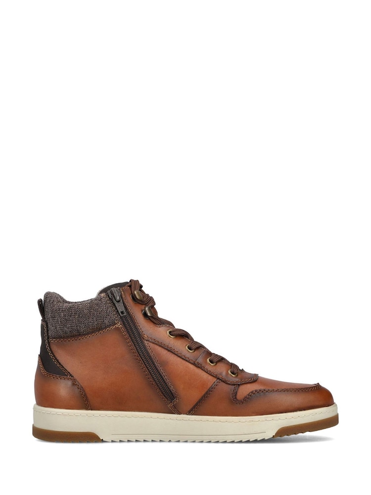 Rieker Mens Casual Ankle Brown Boots - Image 2 of 11