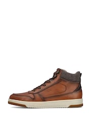 Rieker Mens Casual Ankle Brown Boots - Image 3 of 11