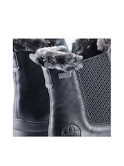 Rieker Womens Casual Chelsea črna gležnjarji - Slika 10 iz 10