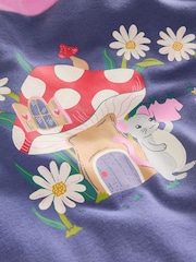 Boden Blue 100% Cotton Snug Long John Pyjamas - Image 4 of 4