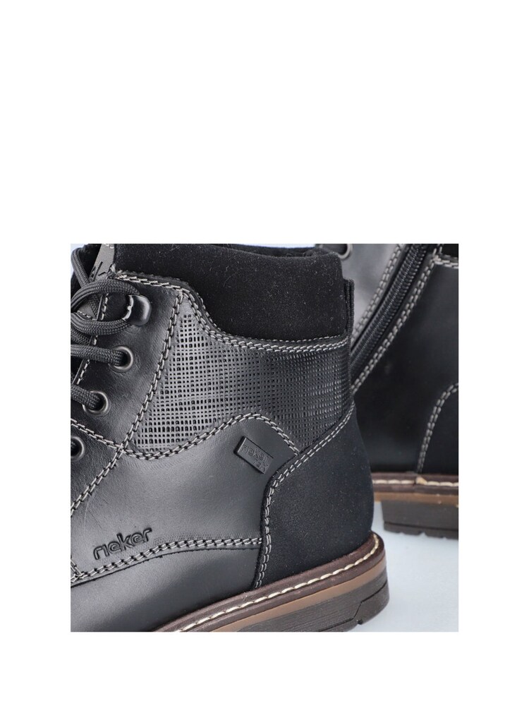 Rieker Mens Smart Ankle Black Boots - Image 11 of 11