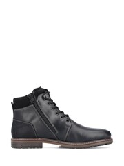 Rieker Mens Smart Ankle Black Boots - Image 2 of 11