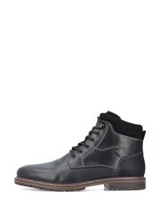 Rieker Mens Smart Ankle Black Boots - Image 3 of 11
