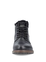 Rieker Mens Smart Ankle Black Boots - Image 7 of 11