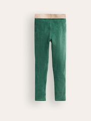 Boden Green Velvet Leggings - Image 2 of 3