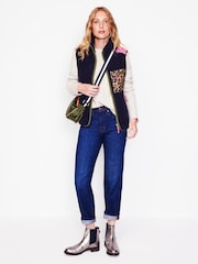 Boden Blue Truro Borg Gilet - Image 4 of 5
