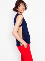 Boden Blue Zia Knitted Cardigan - Image 1 of 6