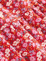 Boden Red Tiered Sweatshirt Dress - Image 3 of 3