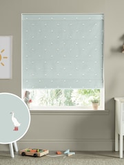 Sophie Allport Blue Running Ducks Made to Measure 100% Cotton Roman Blind - Image 1 of 6
