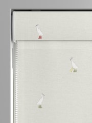 Sophie Allport Grey Running Ducks Made to Measure 100% Cotton Roman Blind - Image 3 of 6