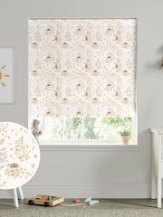 Sophie Allport Off White Woodland Friends Made to Measure 100% Cotton Roman Blind - Image 1 of 6