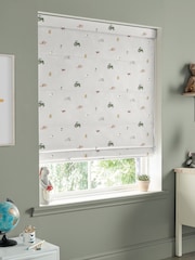 Sophie Allport Soft Grey On the Farm Made to Measure 100% Cotton Roman Blind - Image 5 of 6