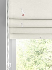Sophie Allport Natural Running Ducks Made to Measure 100% Cotton Roman Blind - Image 2 of 6