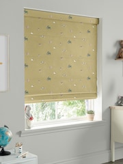 Sophie Allport Mustard Yellow On the Farm Made to Measure 100% Cotton Roman Blind - Image 5 of 6