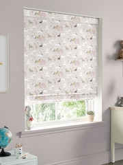 Sophie Allport Soft Pink Forest Ponies Made to Measure 100% Cotton Roman Blind - Image 5 of 6
