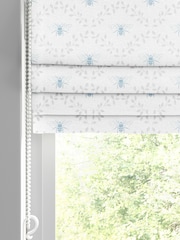 Sophie Allport White Bees and Leaves Made to Measure 100% Cotton Roman Blind - Image 2 of 6