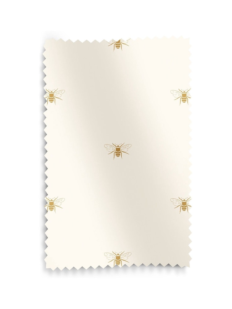 Sophie Allport Cream Bees Silhouette Made to Measure 100% Cotton Roman Blind - Image 6 of 6